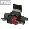 Casio Farbwalze FR-2650 f?r Rechner EL2901P3 EL1750P3, rot/schwarz, IR-40T