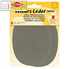 Kleiber Velour Leder Imitat taupe