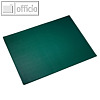 Alco Schreibunterlage, 65 x 50 cm, Dekorille, Kunststoff, dunkelgrün, 5532-18