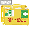 Erste-Hilfe-Koffer extra "B?RO QUICK-CD", best?ckt nach DIN 13157, leuchtgelb