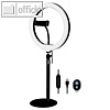 Smartphone-Ringlicht-Stativ mit Fernausl?ser, passend bis 4"-7" Zoll, (?)250 mm