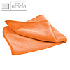 Nobo Reinigungstuch f?r Whiteboards, 40 x 40 cm, Microfaser, orange, 1905328