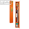 Stehschrank mit Erste-Hilfe-Trage & -Koffer, (H)200 cm, Schloss, Feinblech, oran