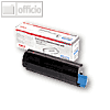 OKI Lasertoner, geeignet für C5600/C5700, cyan, 43381907