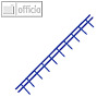 GBC Bindestrips SureBind, 10 K?mme, 25 mm, blau, 100 St?ck, 1132845
