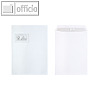 FSC Versandtaschen DIN C4, 100 g/m², haftklebend, Fenster, weiß, 250 Stück