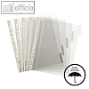 Durable FUNCTION Sichttafel PANEL SAFE A4, wasserdicht, 5 St?ck, 5832-19
