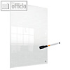 Wandtafel mit Klebepads, (B)60 x (T)8 x (H)45 cm, Marker, Acryl, transparent