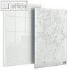 Nobo Glas-Desktoptafel, (B)152 x (T)230 mm, Marker, 2er Set, 1915601