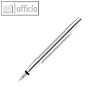 Pelikan F?llhalter PURA 40, Aluminium, Edelstahlfeder M, silber, 952028