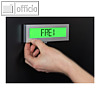 digitales Schild "Frei / Besetzt" mit LED-Anzeige, 9 Sprachen, Klebemontage