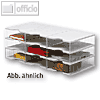 styropost Aufbaueinheit f?r Trio-Tower, 6 F?cher, B 900 x T 400 x H 206 mm