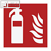 officio Aufkleber Brandschutz - "Feuerl?scher", 148 x 148 mm, nachleuchtend