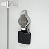 officio Vorh?ngeschloss f?r Drehriegelverschl?sse, B?gelst?rke: 4.5 mm