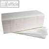 Handtuchpapier, V-Falz, 2-lagig, 250 x 330 mm, Zellstoff, hochweiß, 3.200 Blatt