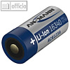 ANSMANN Li-Ion Akku 16340 mit Micro-USB Kupplung, 850 mAh, 3.6 V, 1300-0015
