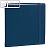 EXECUTIF PRESTIGE Terminkalender 16 x 16 cm, 1 Woche / 2 Seiten, SILK marineblau