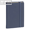 GESCH?FTBUS PRESTIGE Terminkalender - 10 x 15 cm, 1 Wo / 2 S, SILK marineblau
