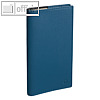 PLANITAL Taschenkalender quer 8.8 x 17 cm - 1 Woche / 2 Seiten, SOHO stahlblau