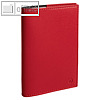 TRINOTE Terminkalender - 18 x 24 cm, 1 Woche/ 2 Seiten, SOHO rot, 48356Q