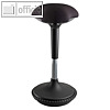 Sitzhocker / Stehhilfe MOOVE, (H)62 - 89 cm, max. 150kg, Metall/PES, schwarz
