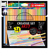 Fineliner point 88 / Fasermaler Pen 68 Kreativ-Set ARTY, 24er Set
