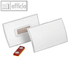 Namensschild Click Fold, 90 x 54 mm, Magnet, verdrehsicher, transparent, 10 St.