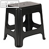 Maxi-Hocker "max", extra hoch / (H)425 mm, max. 150 kg, PP, graphite