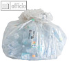 Gro?raum-Abfallsack, 500 Liter, H 180 cm, 40 my, recycled, transparent, 50 St?ck