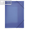 Gummizugmappen "Lucy Colours", DIN A3, 310 x 440 x 10 mm, blau, 5 St?ck