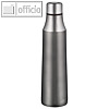 Isolier-Trinkflasche, 0.7 Liter, (H)286 mm, 370 g, Edelstahl/PP, grau