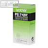 Brother Thermotransferrolle f?r Faxger?te, 4er-Pack, PC-74RF