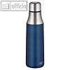 Isolier-Trinkflasche, 0.5 Liter, (H)246 mm, 305 g, Edelstahl/PP, blau