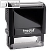 Textstempel Printy 4912, 5-zeilig, 47 x 18 mm, individuell gestaltbar, schwarz