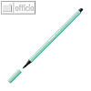 STABILO pen 68, Fasermaler, Tinte auf Wasserbasis, eisgr?n, 68/13