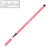 STABILO pen 68, Fasermaler, Tinte auf Wasserbasis, rosa, 68/29
