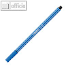STABILO pen 68, Fasermaler, Tinte auf Wasserbasis, dunkelblau, 68/41