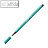 STABILO pen 68, Fasermaler, Tinte auf Wasserbasis, t?rkisblau, 68/51