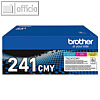 Brother Lasertoner Multipack, ca. 3x 1.400 Seiten, 3-farbig, TN241CMY