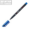 STABILO OHPen Permanent medium, Strichstärke 1.0 mm, blau, 843/41