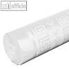 PRO nappe Tischtuch, (B)1.2 x (L)10 m, 40 g/qm, Damastpapier, weiß, R481001I