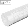 PRO nappe Tischtuch, (B)1.2 x (L)10 m, 40 g/qm, Damastpapier, wei?, R481001I