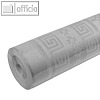 PRO nappe Tischtuch, (B)1.2 x (L)6 m, 40 g/qm, Damastpapier, grau, R480613I