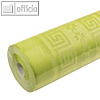 PRO nappe Tischtuch, (B)1.2 x (L)6 m, 40 g/qm, Damastpapier, kiwigr?n, R480635I