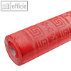 PRO nappe Tischtuch, (B)1.2 x (L)6 m, 40 g/qm, Damastpapier, rot, R480621I