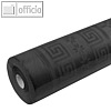 PRO nappe Tischtuch, (B)1.2 x (L)6 m, 40 g/qm, Damastpapier, schwarz, R480634I