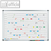 Jahresplaner Premium, 12 Monate waagerecht, 31 Tagesspalten senkrecht, 60 x 90 c