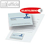 Visitenkartentaschen, 95 x 60 mm, selbstklebend, seitlich offen, 100 St?ck
