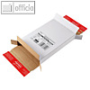 Versandkarton f?r Maxibriefe, 145x225x34 mm, Selbstklebeverschluss, wei?, 100St.
