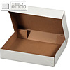 E-Commerce St?lpschachtel - klein, 409 x 306 x 80 mm, Wellpappe, wei?, 20 St.